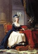 elisabeth vigee-lebrun Marie-Antoinette d'Autriche, reine de France Spain oil painting artist